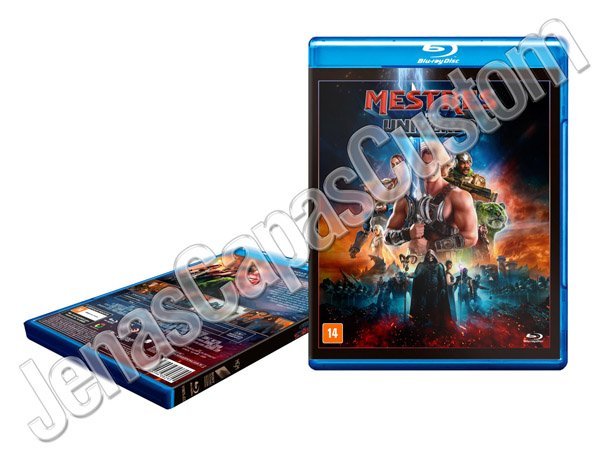 Capa Blu-ray Mestres Do Universo