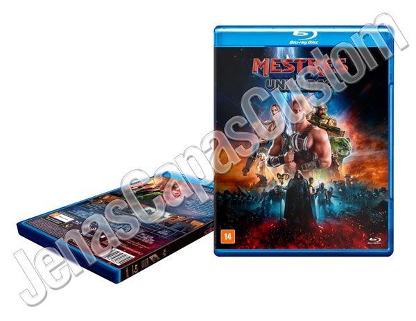 Capa Blu-ray Mestres Do Universo