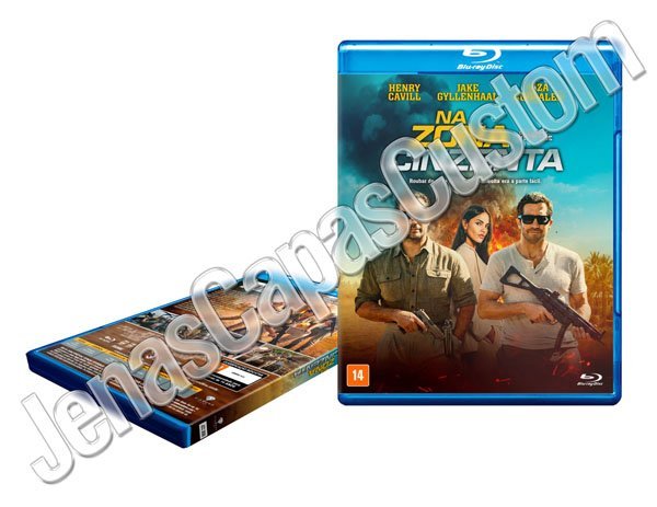 Capa Blu-ray Na Zona Cinzenta
