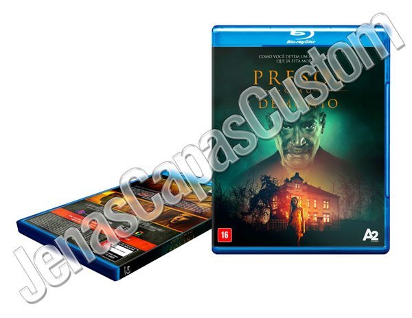 Capa Blu-ray Presos Com O Demônio