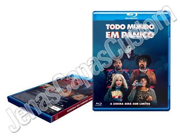 Capa Blu-ray Todo Mundo Em Pânico
