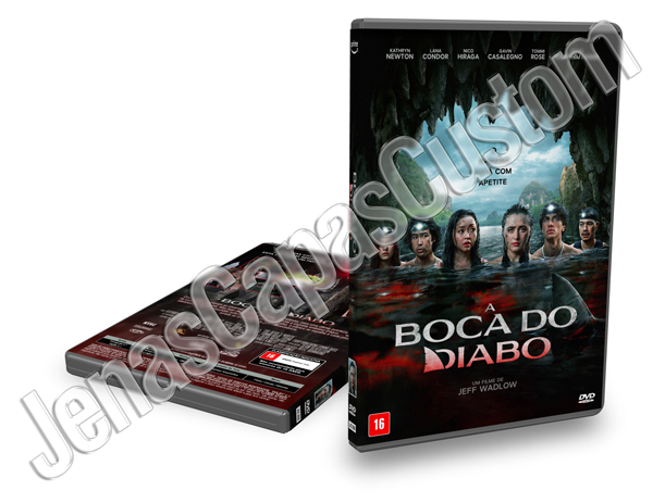 Capa DVD A Boca Do Diabo