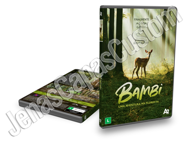 Capa DVD Bambi - Uma Aventura Na Floresta