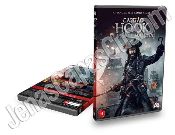 Capa DVD Capitão Hook - As Marés Malditas