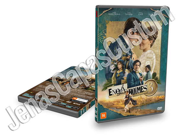 Capa DVD Enola Holmes 3