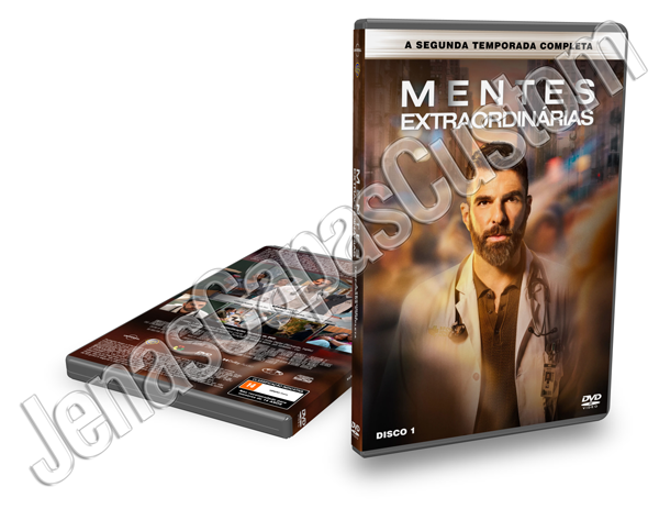 Capa DVD Mentes Extraordinárias - 2ª Temporada