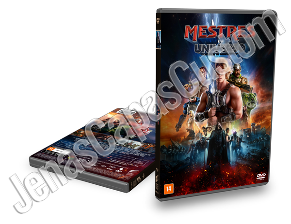 Capa DVD Mestres Do Universo