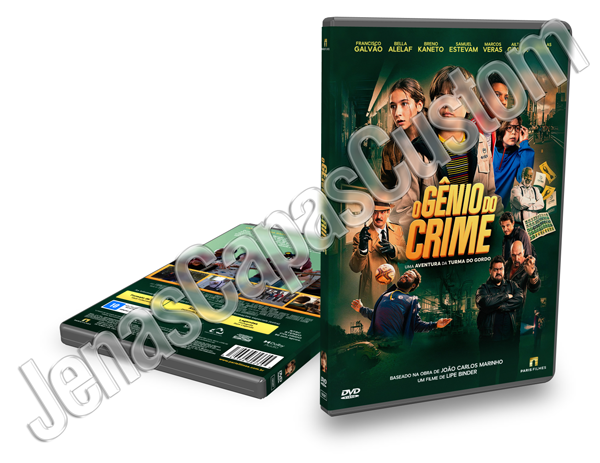 Capa DVD O Gênio Do Crime
