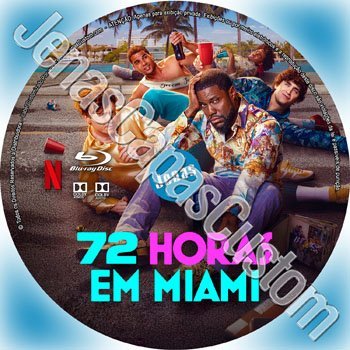 Label Blu-ray 72 Horas Em Miami
