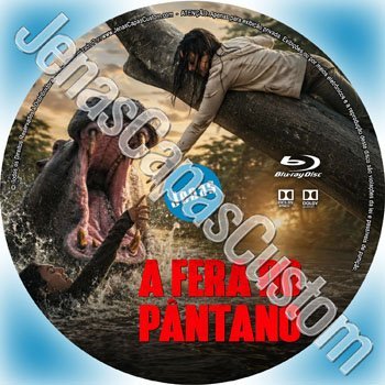 Label Blu-ray A Fera Do Pântano