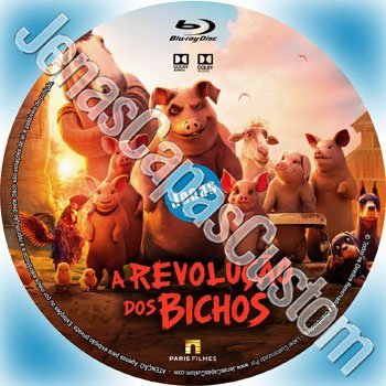 Label Blu-ray A Revolução Dos Bichos