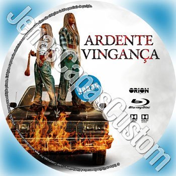 Label Blu-ray Ardente Vingança