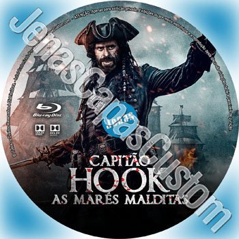 Label Blu-ray Capitão Hook - As Marés Malditas