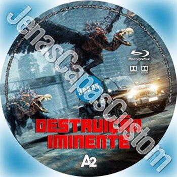 Label Blu-ray Destruição Iminente