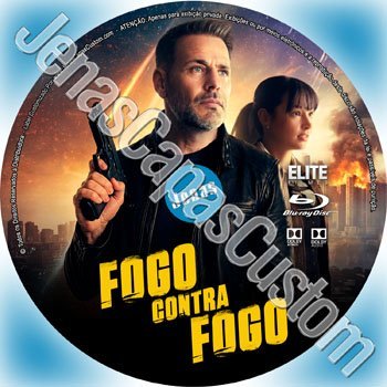 Label Blu-ray Fogo Contra Fogo