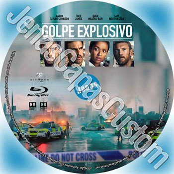 Label Blu-ray Golpe Explosivo