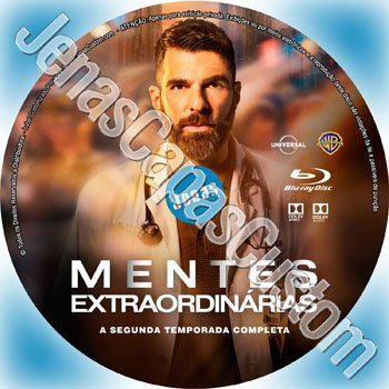 Label Blu-ray Mentes Extraordinárias - 2ª Temporada