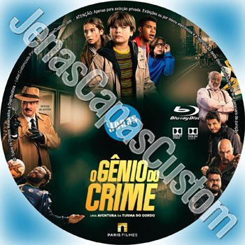 Label Blu-ray O Gênio Do Crime