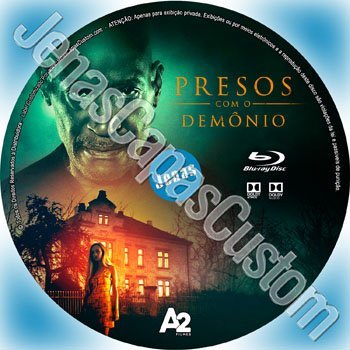 Label Blu-ray Presos Com O Demônio