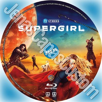 Label Blu-ray Supergirl