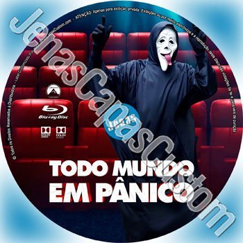 Label Blu-ray Todo Mundo Em Pânico