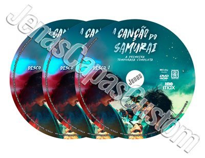 Label DVD A Canção Do Samurai - 1ª Temporada