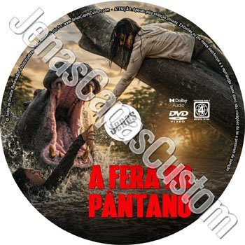 Label DVD A Fera Do Pântano