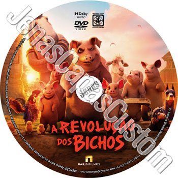 Label DVD A Revolução Dos Bichos