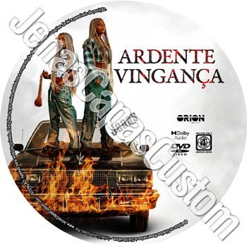 Label DVD Ardente Vingança