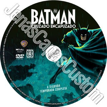 Label DVD Batman - Cruzado Encapuzado - 2ª Temporada