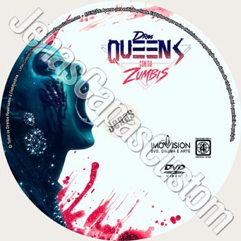 Label DVD Drag Queens Contra Zumbis