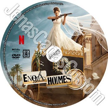 Label DVD Enola Holmes 3