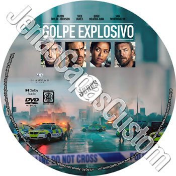 Label DVD Golpe Explosivo