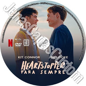 Label DVD Heartstopper Para Sempre