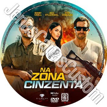 Label DVD Na Zona Cinzenta