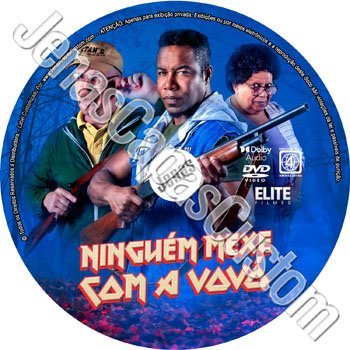 Label DVD Ninguém Mexe Com A Vovó