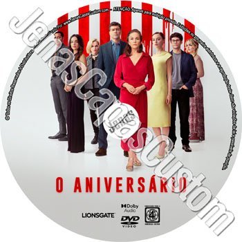 Label DVD O Aniversário
