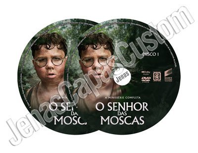 Label DVD O Senhor Das Moscas - 1ª Temporada