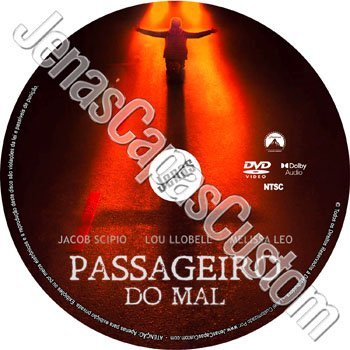 Label DVD Passageiro Do Mal
