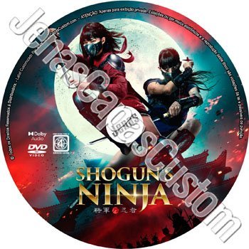Label DVD Shogun's Ninja