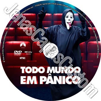 Label DVD Todo Mundo Em Pânico