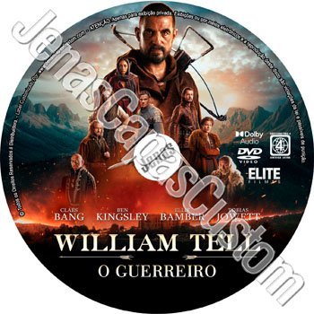 Label DVD William Tell - O Guerreiro