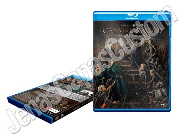 Capa Blu-ray A Casa Do Dragão - 3ª Temporada