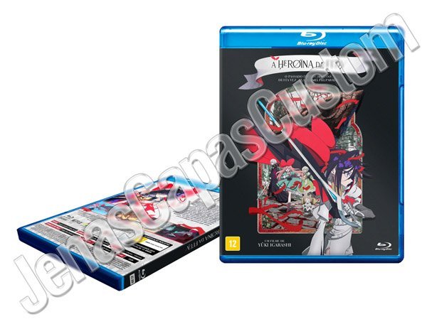 Capa Blu-ray A Heroína Da Fita