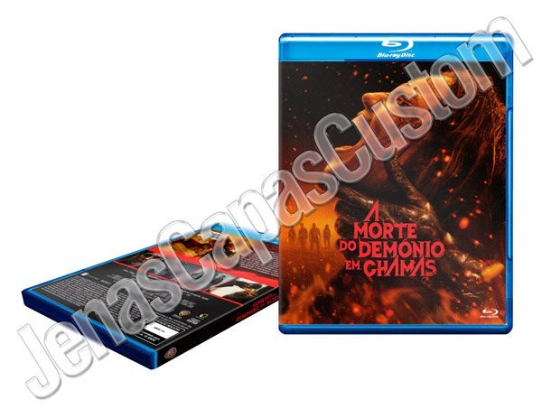Capa Blu-ray A Morte Do Demônio - Em Chamas