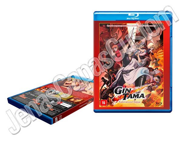 Capa Blu-ray Gintama - Yoshiwara em Chamas