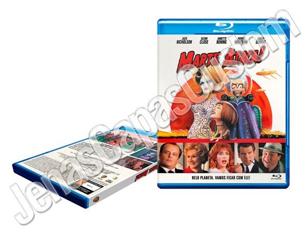 Capa Blu-ray Marte Ataca!
