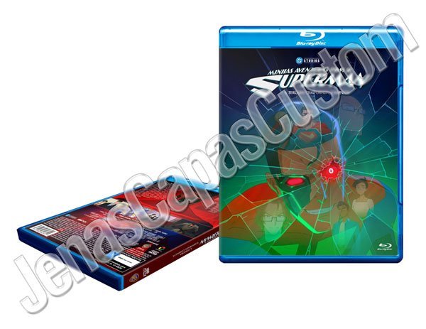 Capa Blu-ray Minhas Aventuras Com O Superman - 3ª Temporada