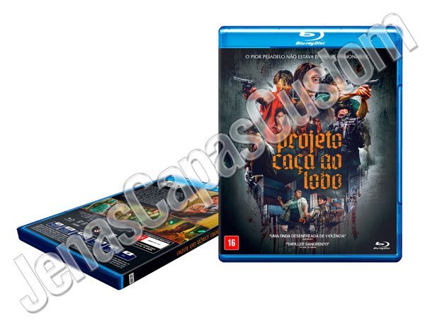 Capa Blu-ray Projeto Caça Ao Lobo