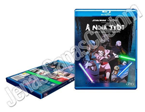 Capa Blu-ray Star Wars - Visions Apresenta - A Nona Jedi - 1ª Temporada